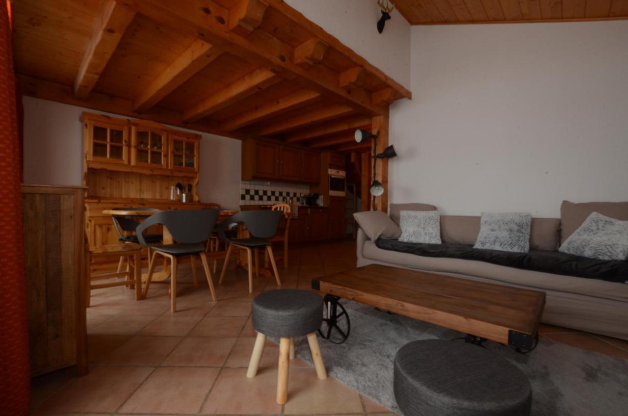 Chalet A, Village Des Lapons Les Saisies, 3 Chambres Et 1 Espace Nuit Mezzanine المظهر الخارجي الصورة