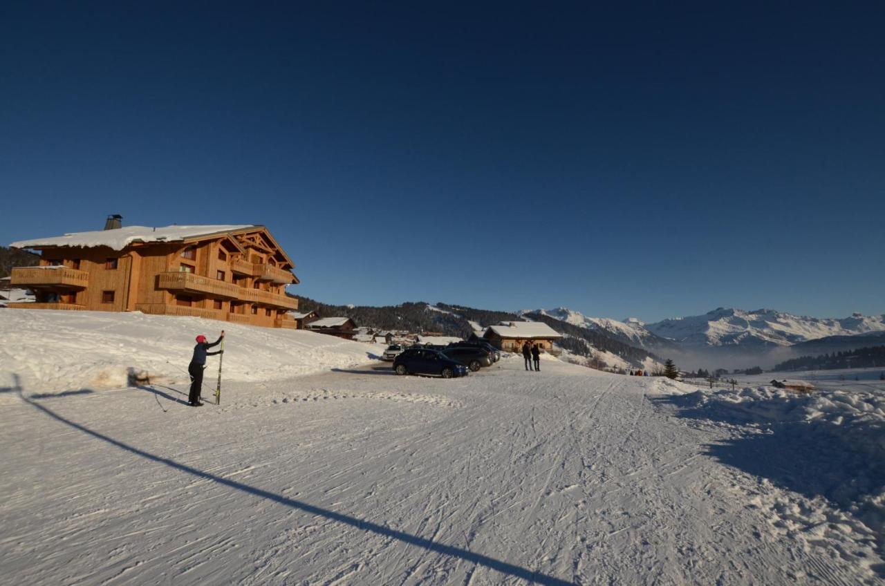Chalet A, Village Des Lapons Les Saisies, 3 Chambres Et 1 Espace Nuit Mezzanine المظهر الخارجي الصورة
